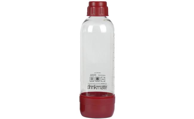 Drinkmate 1.0L Carbonating Bottles - Red, 1 Pack
