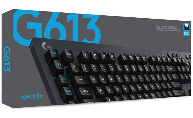 Logitech G613 LIGHTSPEED Wireless $ Bluetooth Mechanical Gaming Keyboard - Black