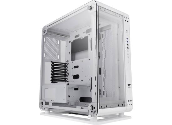 Thermaltake Core P6 TG Dual-Form Transformable 2-Way Layout Mid Tower Case - White