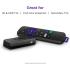 Roku Premiere HD/4K/HDR Streaming Media Player Simple Remote & Premium HDMI Cable, Black