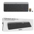Logitech K580 Slim Multi-Device Wireless Bluetooth/USB Receiver 24 Month Battery For Desktop, Tablet, Smartphone & Laptop AR/EN
