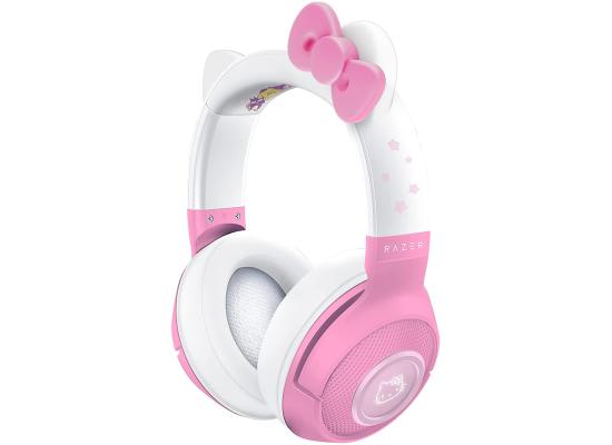 Razer Kraken BT Hello Kitty & Friends Edition Bluetooth Low Latency Beamforming Microphone Chroma RGB - Quartz Pink 