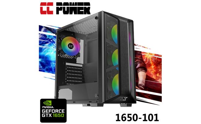 CC Power 1650-101 Gaming PC AMD 3Gen Ryzen 5 6-Cores w/ GTX 1650