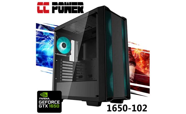 CC Power 1650-102 Gaming PC 12Gen Core i5 6-Cores w/ GTX 1650 4GB DDR6