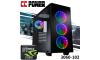 CC Power 3060-102 Gaming PC 5Gen AMD Ryzen 5 6-Cores w/ RTX 3060 Custom Air Cooler