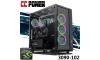 CC Power 3090-102 Gaming PC 12Gen Core i9 16-Cores w/ RTX 3090 24GB Liquid Cooled DDR5