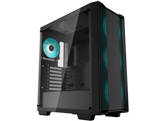 DEEPCOOL CC560 Mid-Tower  Gaming Case Pre-Installed 3 x 120mm LED Fans - Black