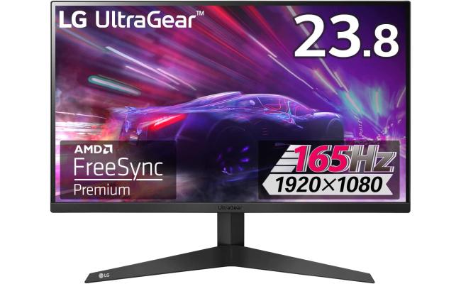 LG 24GQ50F-B UltraGear 24" Full HD 165Hz 1ms Motion Blur Reduction AMD FreeSync Premium - Black