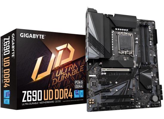  Gigabyte Z690 UD DDR4 Supports 12th Gen Intel Processors 2.5GbE 3 x NVMe PCIe 4.0 x4 M.2