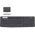 Logitech K375s Multi-Device Wireless Keyboard & Stand Combo For  Windows, Mac, Chrome &Android English Layout