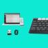 Logitech K375s Multi-Device Wireless Keyboard & Stand Combo For  Windows, Mac, Chrome &Android English Layout