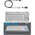 Logitech G915 TKL Tactile Tenkeyless LIGHTSPEED Wireless & Bluetooth RGB Mechanical Low Profile LIGHTSYNC RGB - White Logitech G915 TKL Tactile Tenkeyless LIGHTSPEED Wireless & Bluetooth RGB Mechanical Low Profile LIGHTSYNC RGB - White