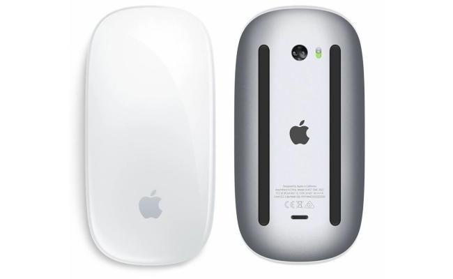 Apple Magic Mouse (Wireless, Rechargable) Multi-Touch Surface - White