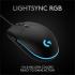 Logitech G PRO Wired Gaming Mouse HERO 25K Sensor 25,600 DPI RGB Ultra Lightweight 6 Programmable Buttons PC/Mac