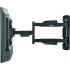 Fellowes Full Motion TV Wall Mount Full 360 Rotation Support Monitor up to 55”/77 lbs - Black