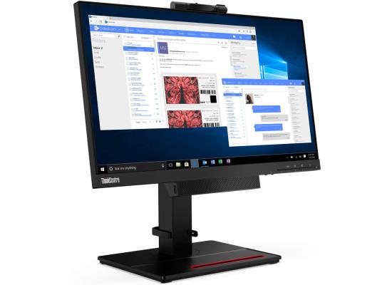 Lenovo ThinkCentre Tiny-in-One 22 Gen 4 IPS Conferencing Touch Monitor w/ Camera , MIC , Speakers & Adjaustable Stand