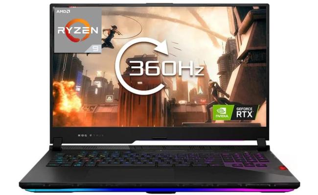 ASUS ROG Strix G17 (2022) G713RM 6Gen AMD Ryzen 9 8-Cores w/ RTX 3060 & 17.3" IPS 360Hz Display (Customized) ASUS ROG Strix G17 (2022) G713RM 6Gen AMD Ryzen 9 8-Cores w/ RTX 3060 & 17.3" IPS 360Hz Display (Customized)