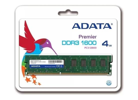 ADATA Premier 4GB 1600Mhz DDR3L RAM Memory Module for Desktop