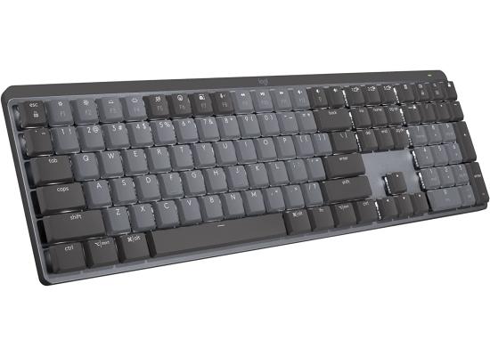 Logitech MX Mechanical Wireless Backlit Keys Bluetooth USB-C macOS, Windows, Linux, iOS, Android, Metal - Clicky