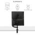 Fellowes Platinum Series Dual Stacking Adjustable Monitor Arm - Black