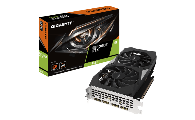 GIGABYTE GeForce GTX 1660 OC 6G WINDFORCE 6GB 192-bit GDDR5