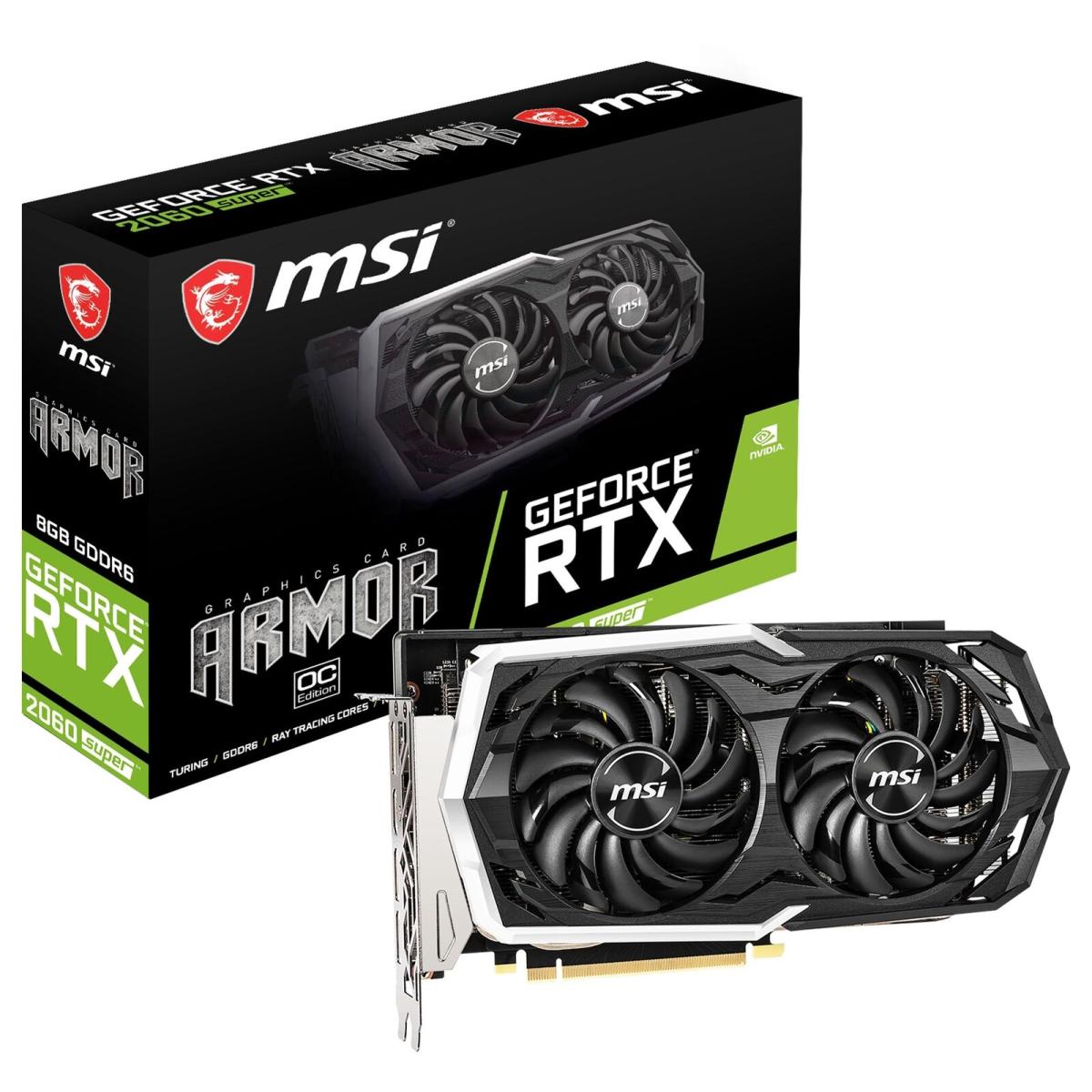 Msi geforce gtx 2060 super armor oc разгон