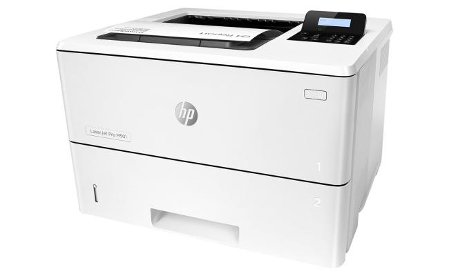 Hp m501dn не работает дуплекс