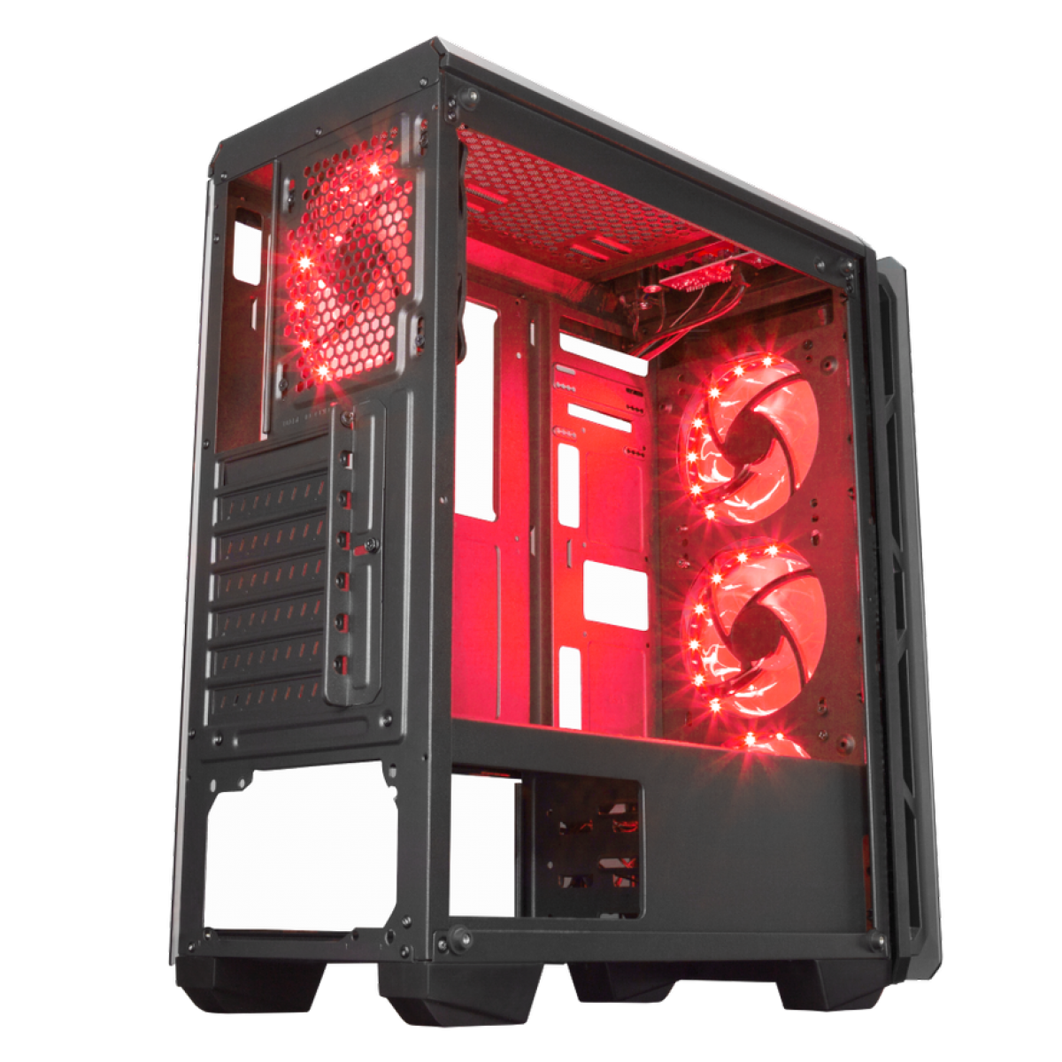 Xigmatek ASTRO Red LED Fans Tempered Glass | EN40858 | City Center For