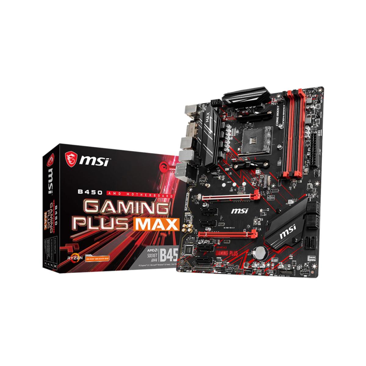 Msi b450 gaming plus max обзор