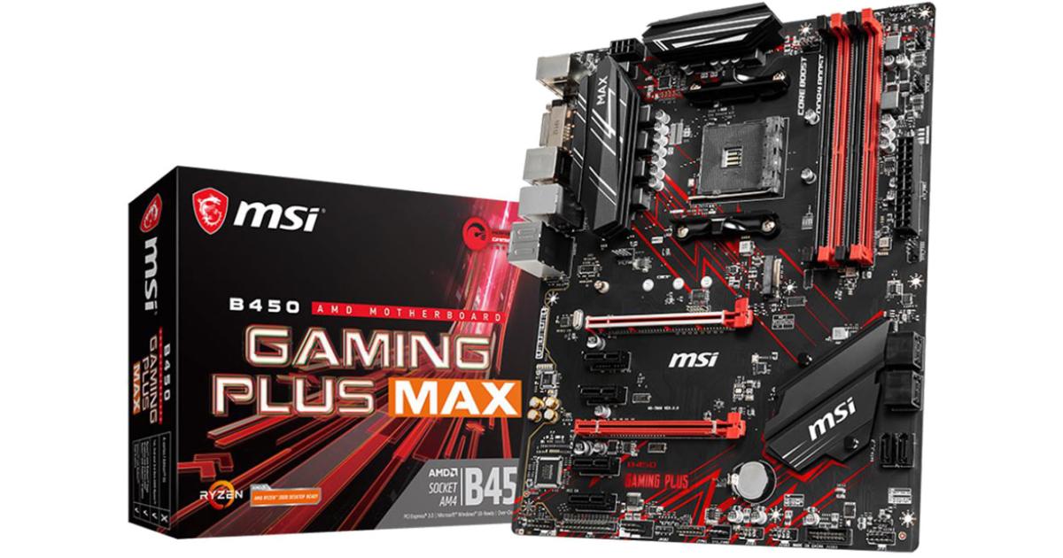 Msi b450 gaming plus max обзор