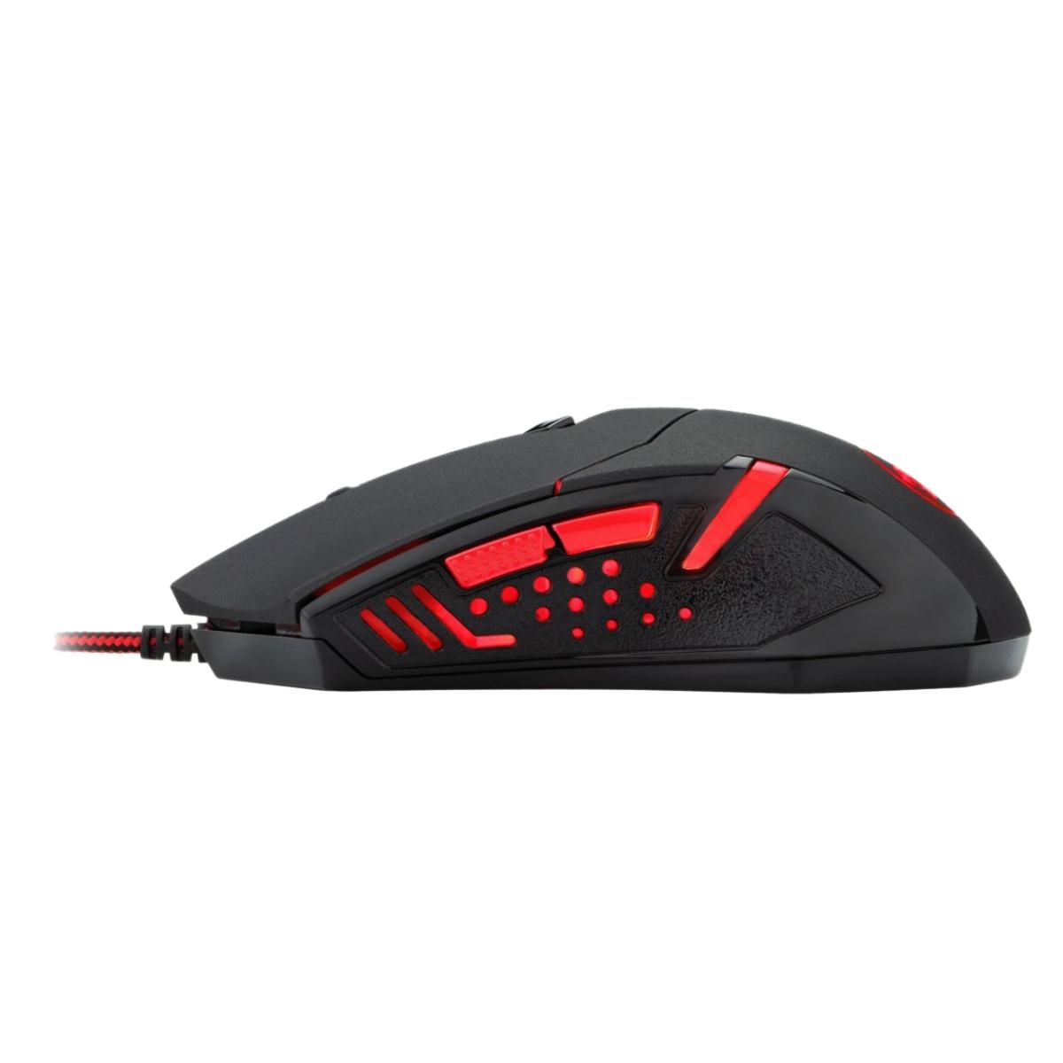 Redragon M601 , 6 Buttons, 3200 DPI Red LED Gaming Mouse | M601-3