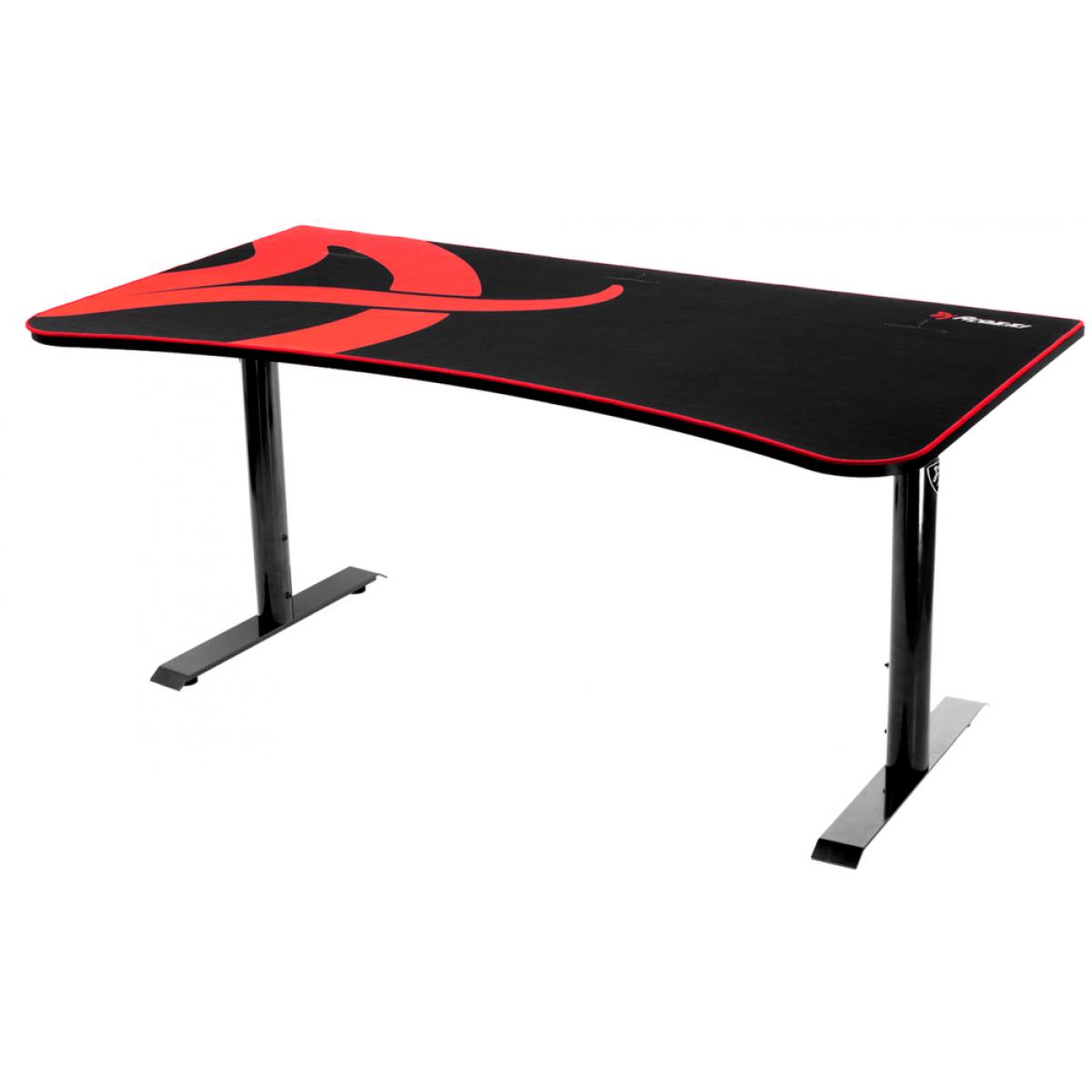 Стол для компьютера arozzi arena gaming desk dark grey