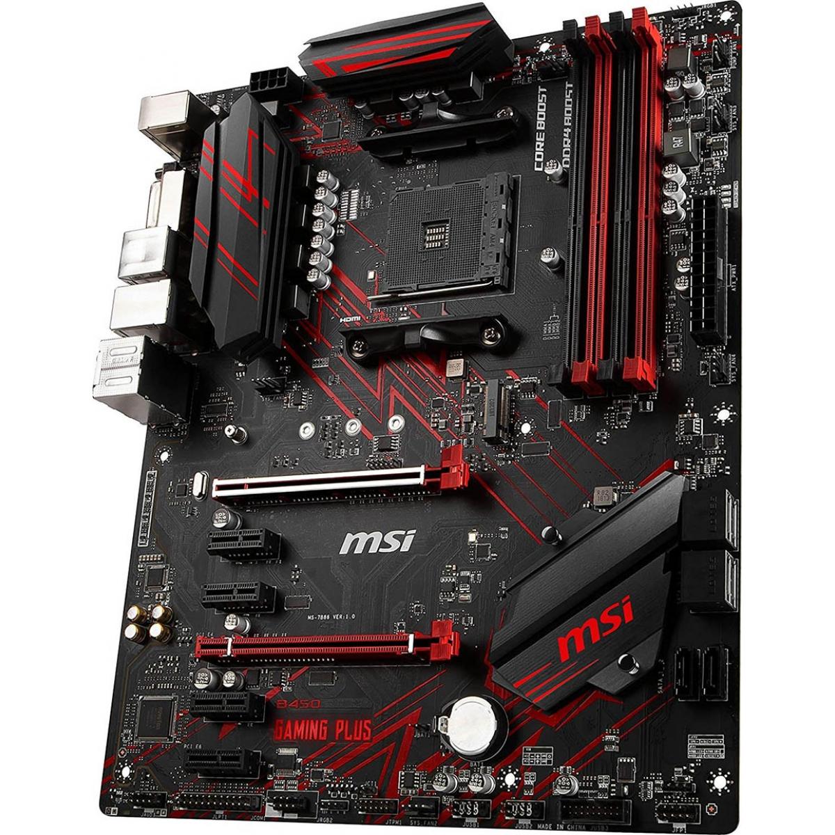 Msi b450 gaming plus max обзор