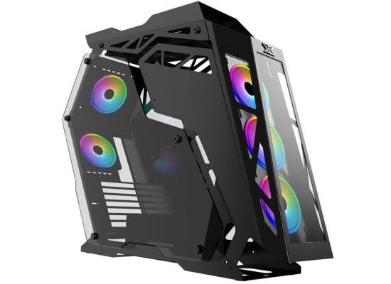 XIGMATEK Zeus (ATX, USB3.0x2, Front, Left & Right Tempered Glass, 5PCS CY120 Fan, Frontx3+Rearx2)