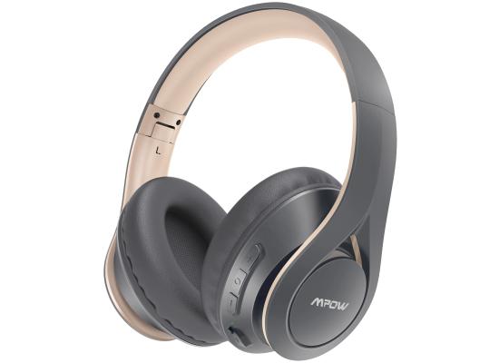 Mpow 059 Lite 60h Long Playtime Bluetooth 5.0 Hi-Fi Stereo Noise Reduction, Grey