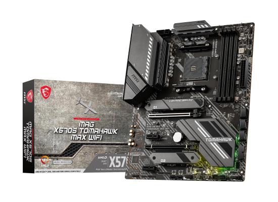 MSI MAG X570s TOMAHAWK MAX WiFi AMD X570 Dual M.2 PCIe 4.0