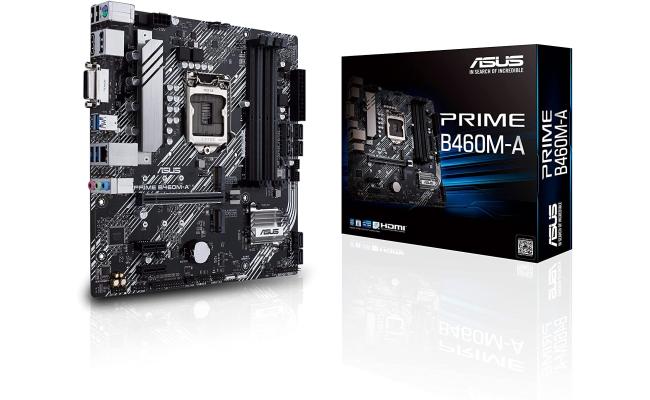 ASUS PRIME B460M-A Intel B460 M.2 Support USB 3.2 Mainboard