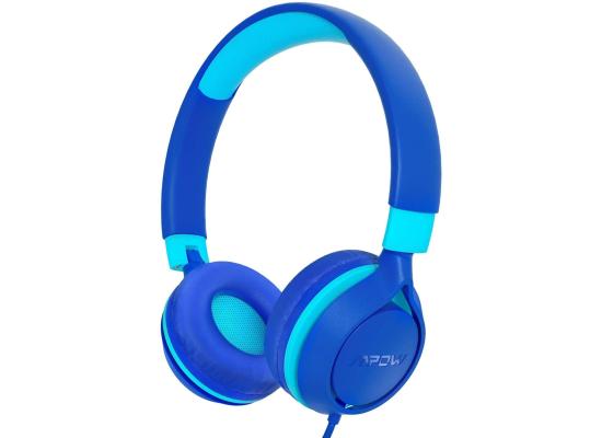 Mpow CHE1 Kids Wired For Kids Volume Limit 94dB Foldable For Cellphones, Tablets, PC - Blue