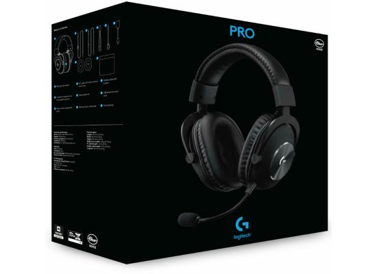 Logitech G PRO X Gaming Headset 2Gen Blue Voice DTS Headphone 7.1 For PC, Xbox & PS - Black