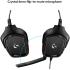 Logitech G332 Rotating Leatherette Ear Cups 3.5 mm Audio Jack Flip-to-Mute Mic PC,Xbox & PS , Black
