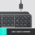 Logitech MX Keys Plus Illuminated Wireless & Bluetooth Tactile Backlit USB C, PC & Mac , English  Layout