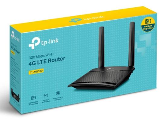 TP-Link TL-MR100 300Mbps Wireless N 4G LTE with Micro SIM Slot