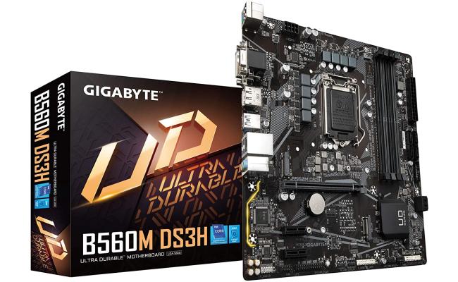 Gigabyte B560M-DS3H Intel B560 Dual M.2 Micro ATX Motherboard