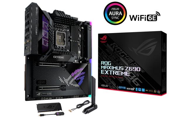 Asus ROG Maximus Z690 Extreme EATX 24+1 Power Stages PCIe 5.0, WiFi 6E Thunderbolt 4 Aura Sync