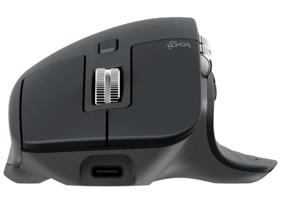 Logitech MX Master 3 Advanced Wireless For Mac Ultrafast Scrolling Any Surface 4000 DPI USB-C Bluetooth