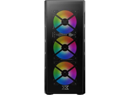 Xigmatek CoolBox Fixed RGB Fans Front & Left Tempered Glass Gaming Case
