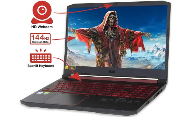 Acer Nitro 5 (2021) AN515-57-54S0 NEW 11Gen Core i5 6-Cores w/ RTX 3050 15.6" Display 144Hz