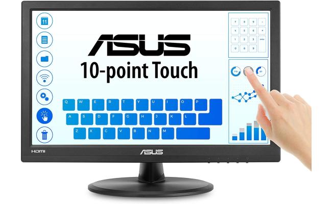 Asus VT168H 15.6” HD HDMI VGA 10-Point Touch Eye Care Monitor