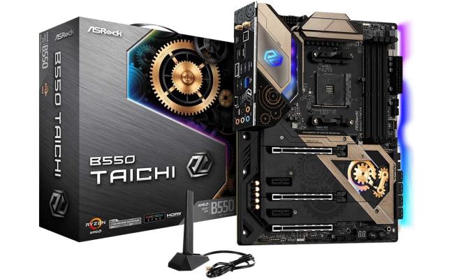 ASRock B550 TAICHI AM4 AMD B550 ATX AMD Motherboard | B550 ...