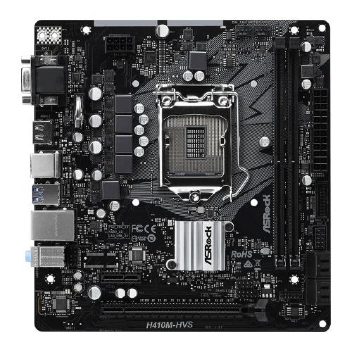 H410m hvs asrock подключение